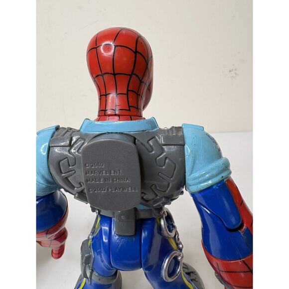 Lot of 2 Marvel Spider-Man and Friends Super Heroes Chunky 6.5 Inch Toy Biz Hulk - Picture 5 of 7